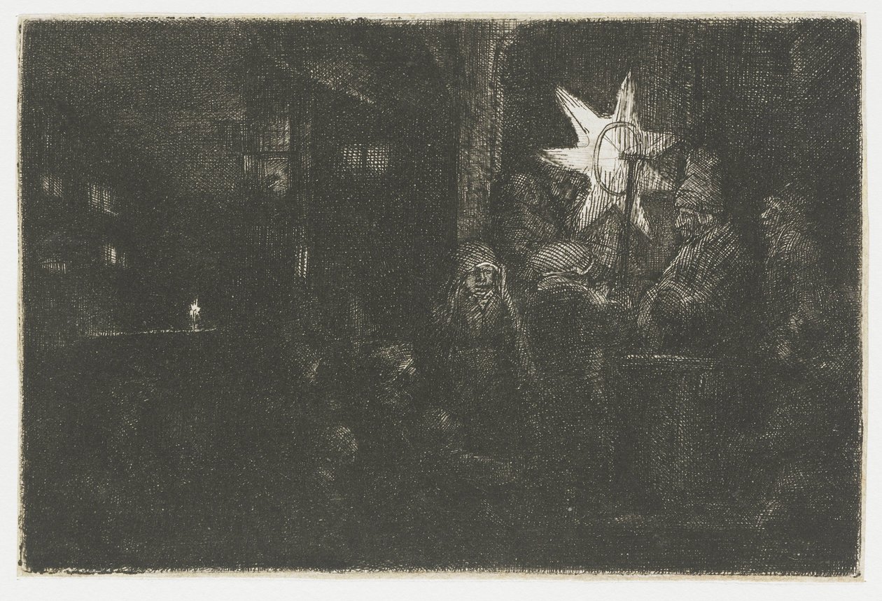 Kuninkaiden tähti: yökappale tekijältä Rembrandt van Rijn
