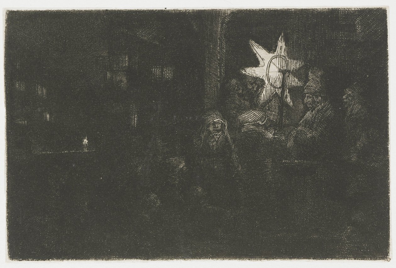 Kuninkaiden tähti: yökappale tekijältä Rembrandt van Rijn
