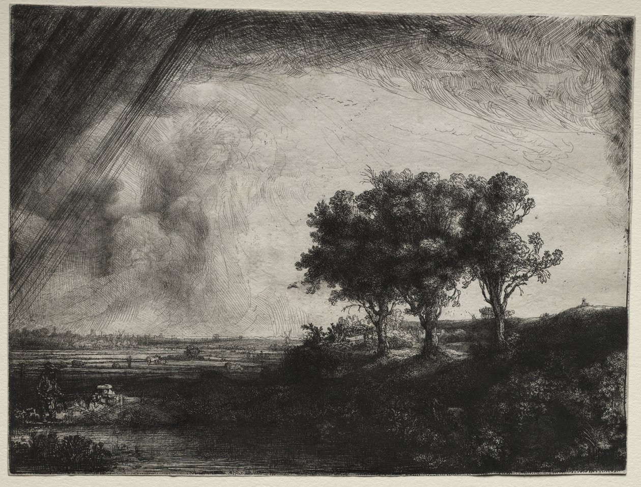 Kolme puuta tekijältä Rembrandt van Rijn