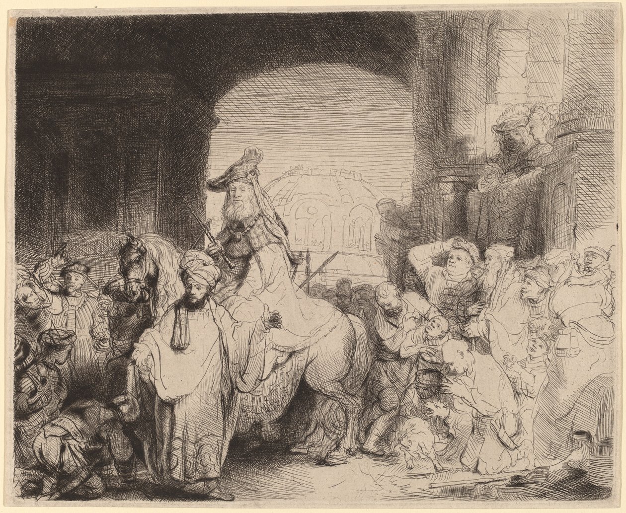 Mordokain voitto tekijältä Rembrandt van Rijn