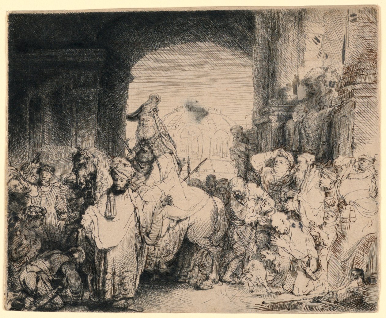 Mordokain voitto tekijältä Rembrandt van Rijn