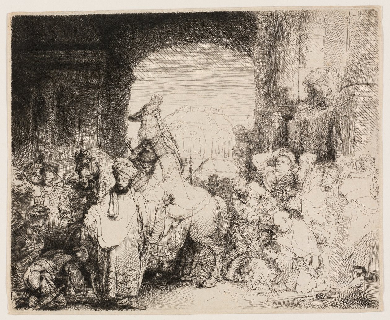 Mordokain voitto tekijältä Rembrandt van Rijn