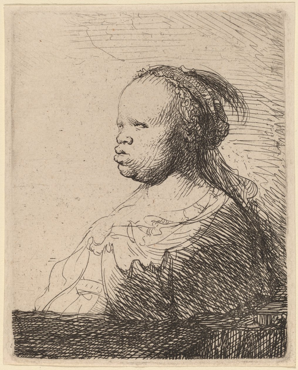Valkoinen Negressi tekijältä Rembrandt van Rijn