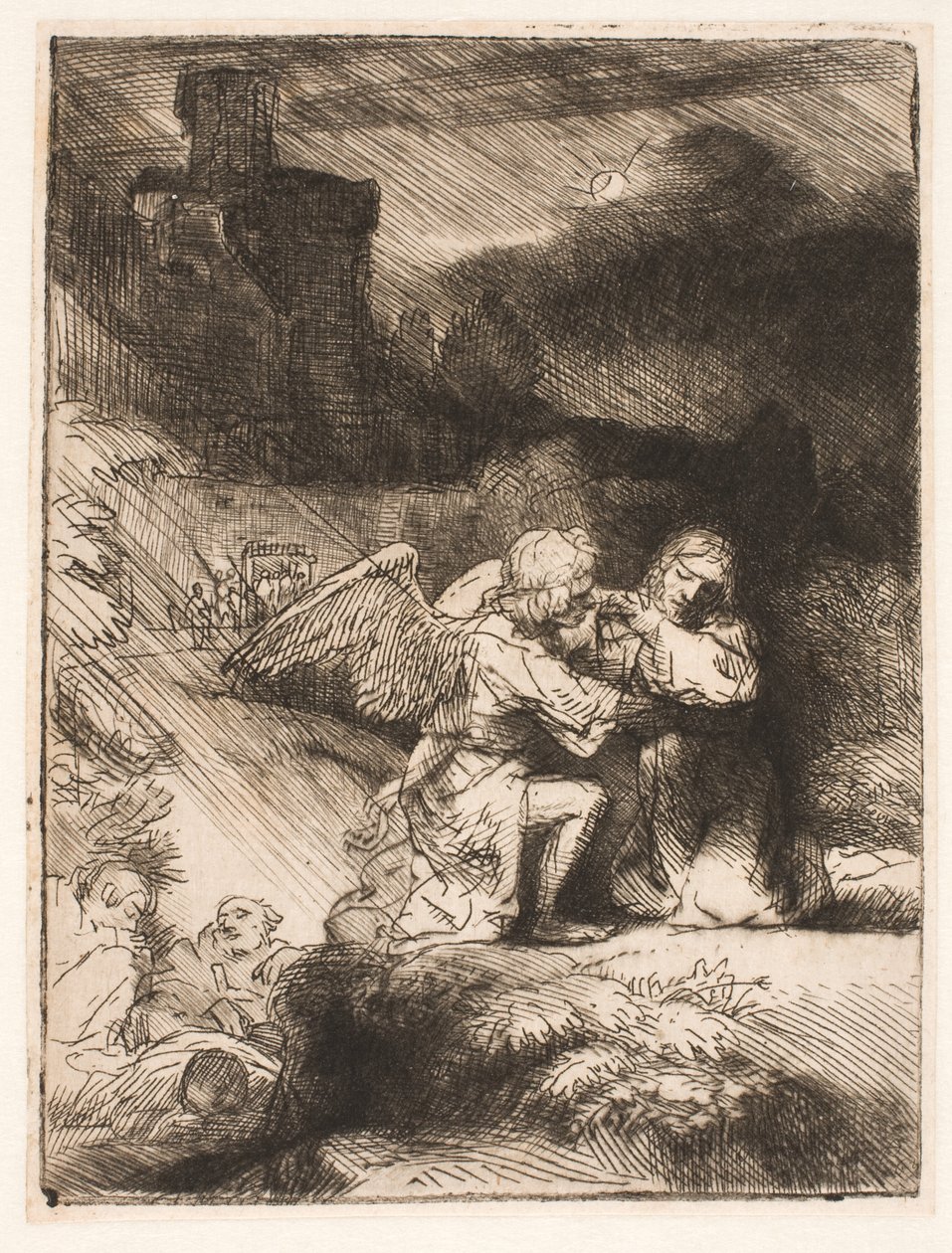 Kärsimys puutarhassa tekijältä Rembrandt van Rijn