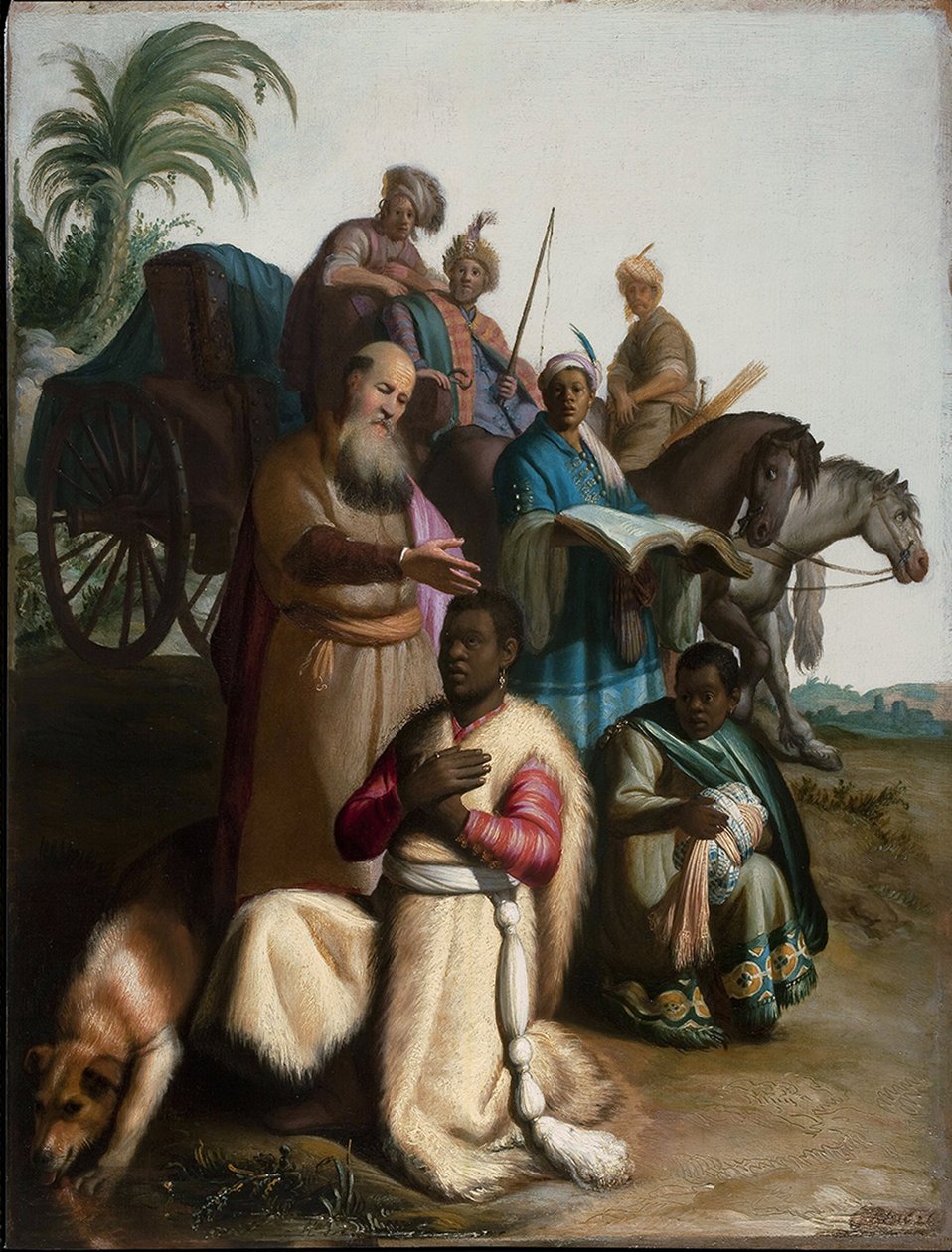 Eunukin kaste tekijältä Rembrandt van Rijn