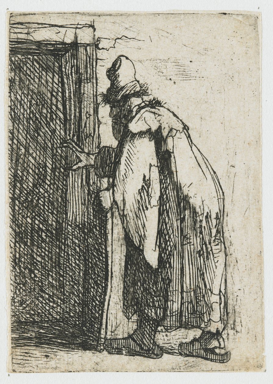 Tobitin sokeus: luonnos tekijältä Rembrandt van Rijn