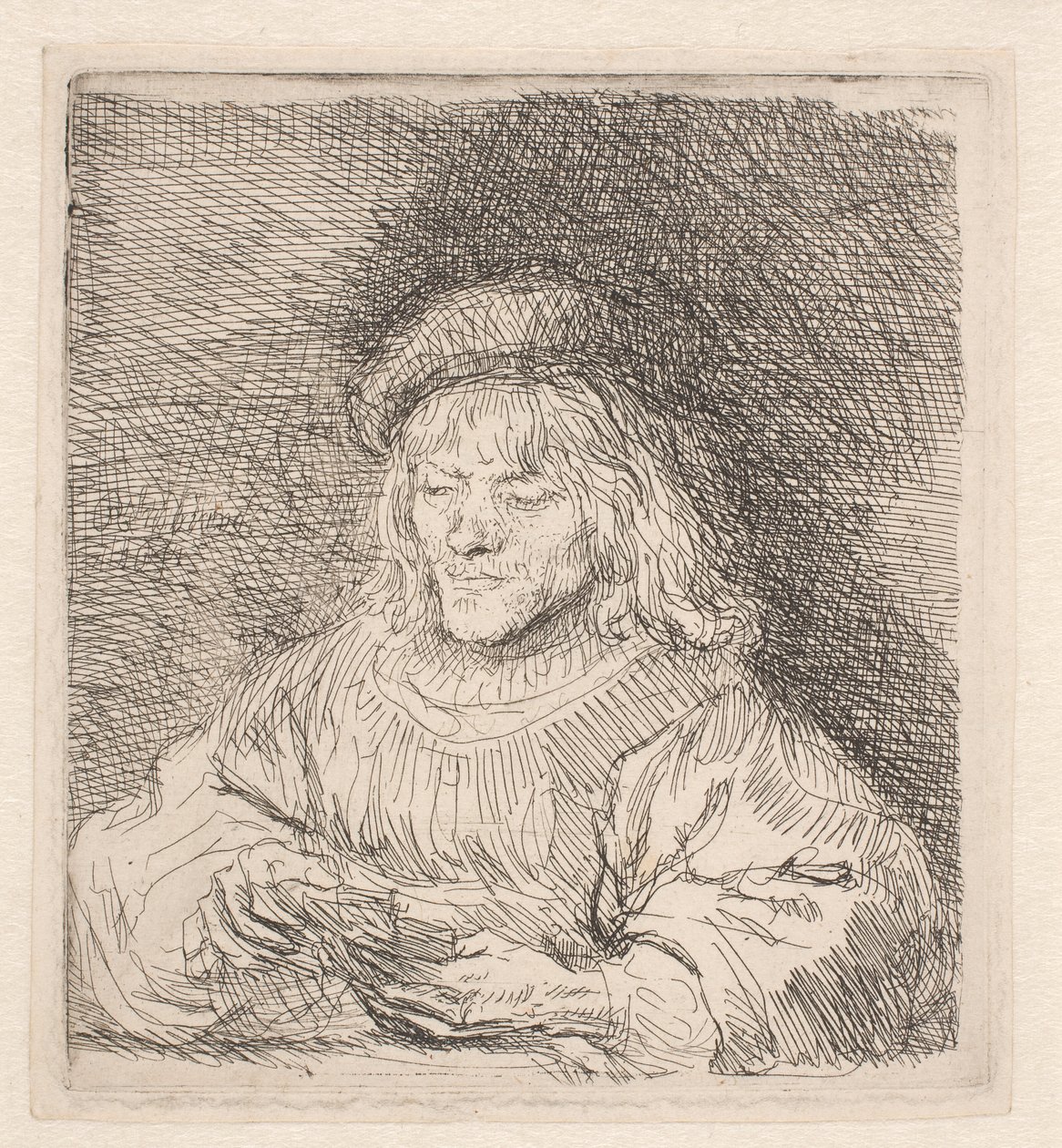Korttipelaaja tekijältä Rembrandt van Rijn