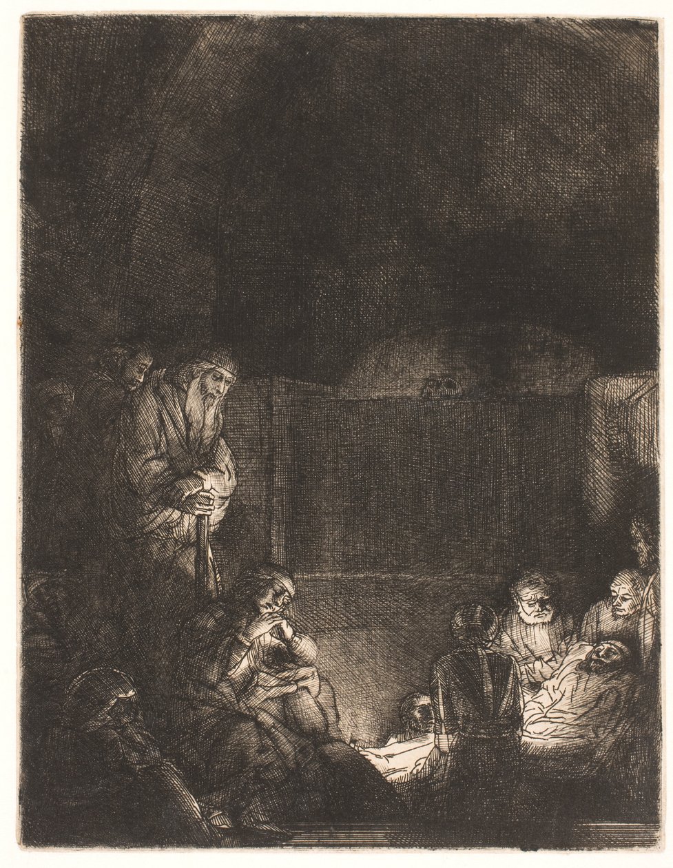 Hautaus tekijältä Rembrandt van Rijn