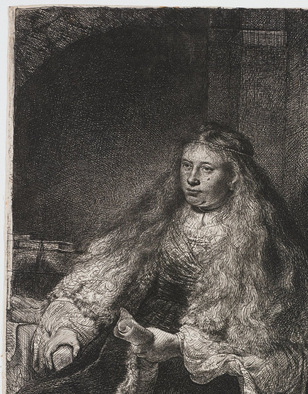 Suuri juutalainen morsian tekijältä Rembrandt van Rijn