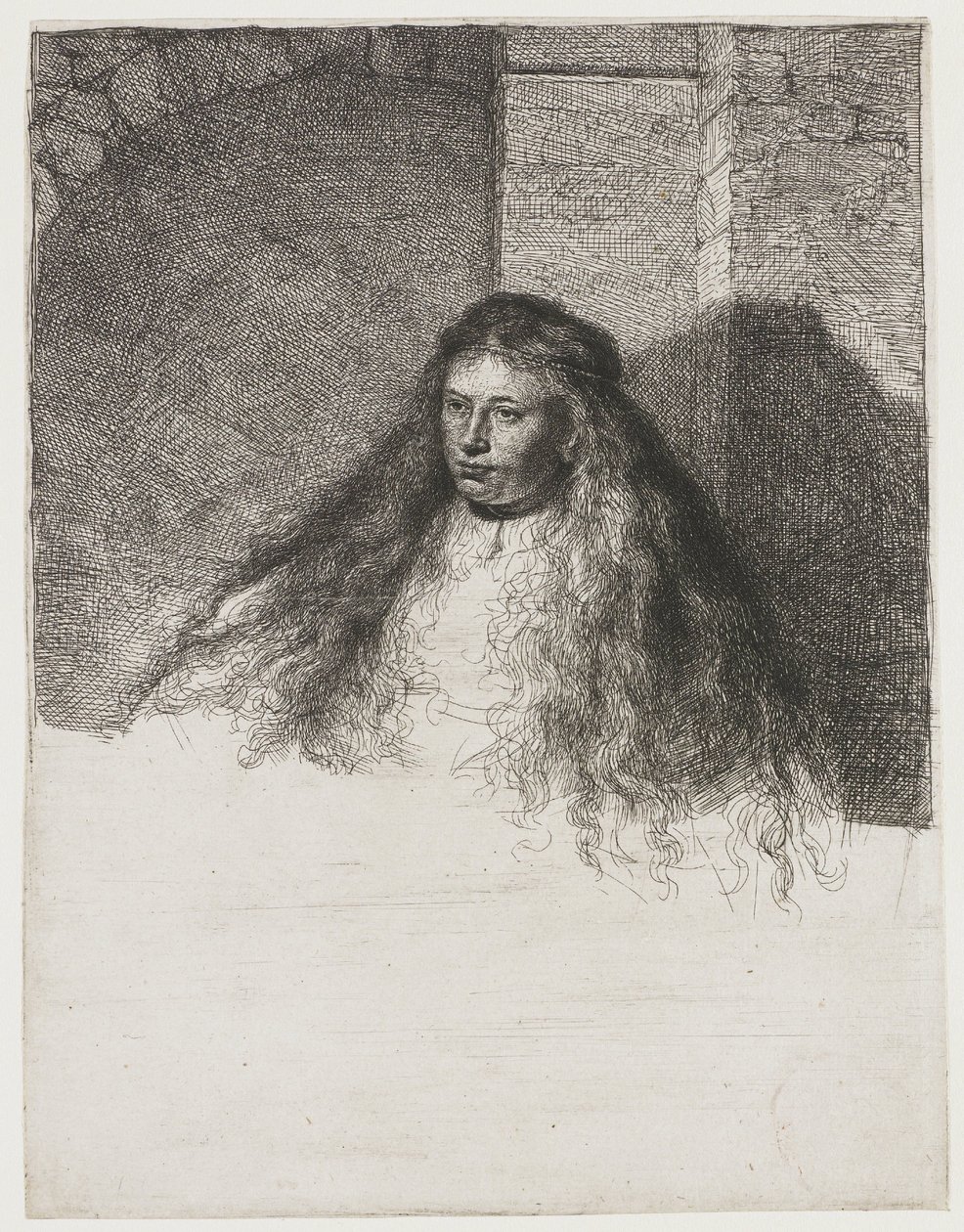 Suuri juutalainen morsian tekijältä Rembrandt van Rijn
