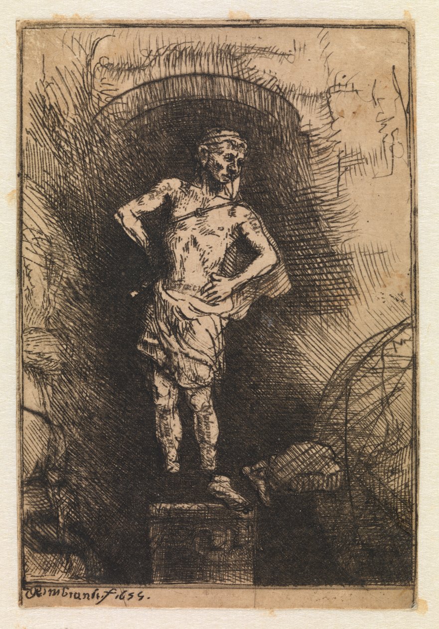 Nebukadnessarin näkemä näky tekijältä Rembrandt van Rijn