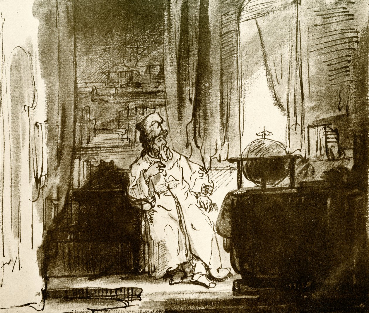 Filosofi tekijältä Rembrandt van Rijn