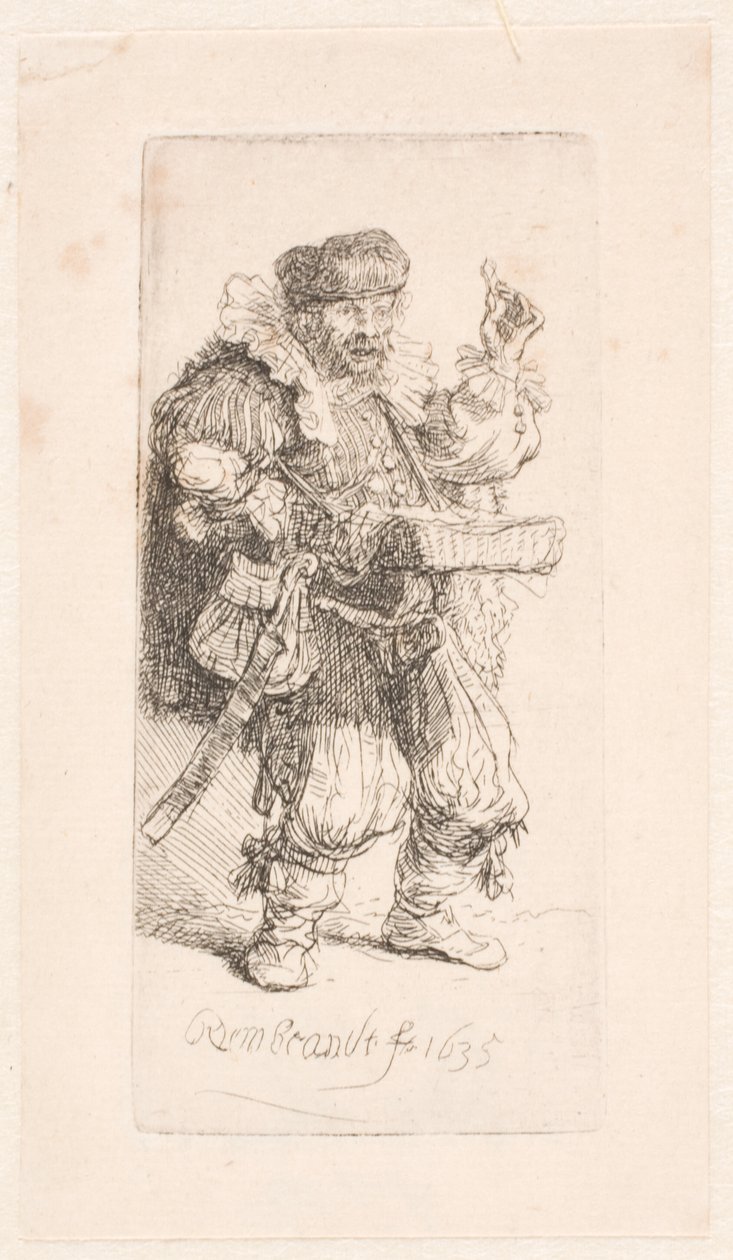 Quacksalver tekijältä Rembrandt van Rijn