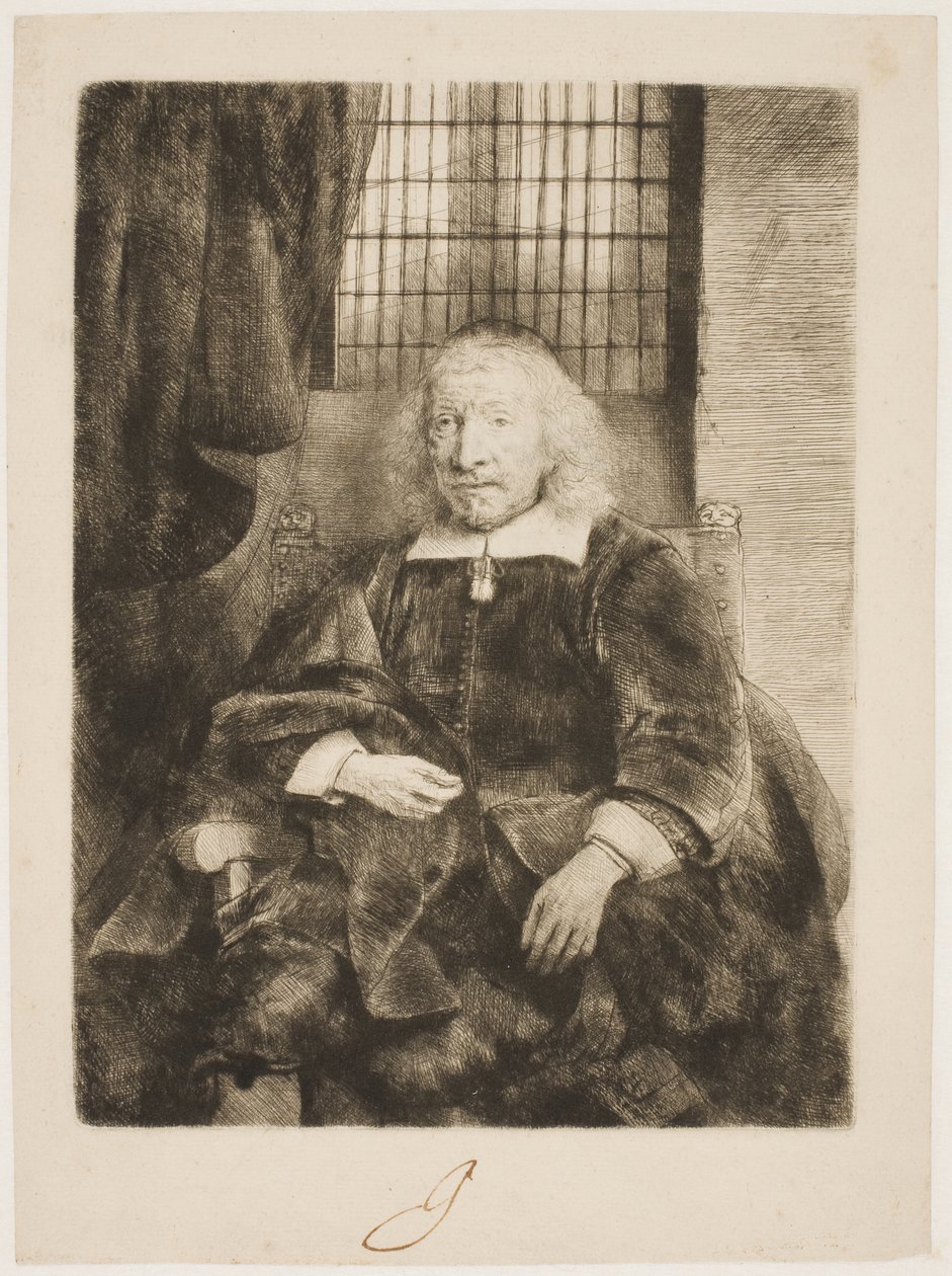 Kävelevät muusikot tekijältä Rembrandt van Rijn