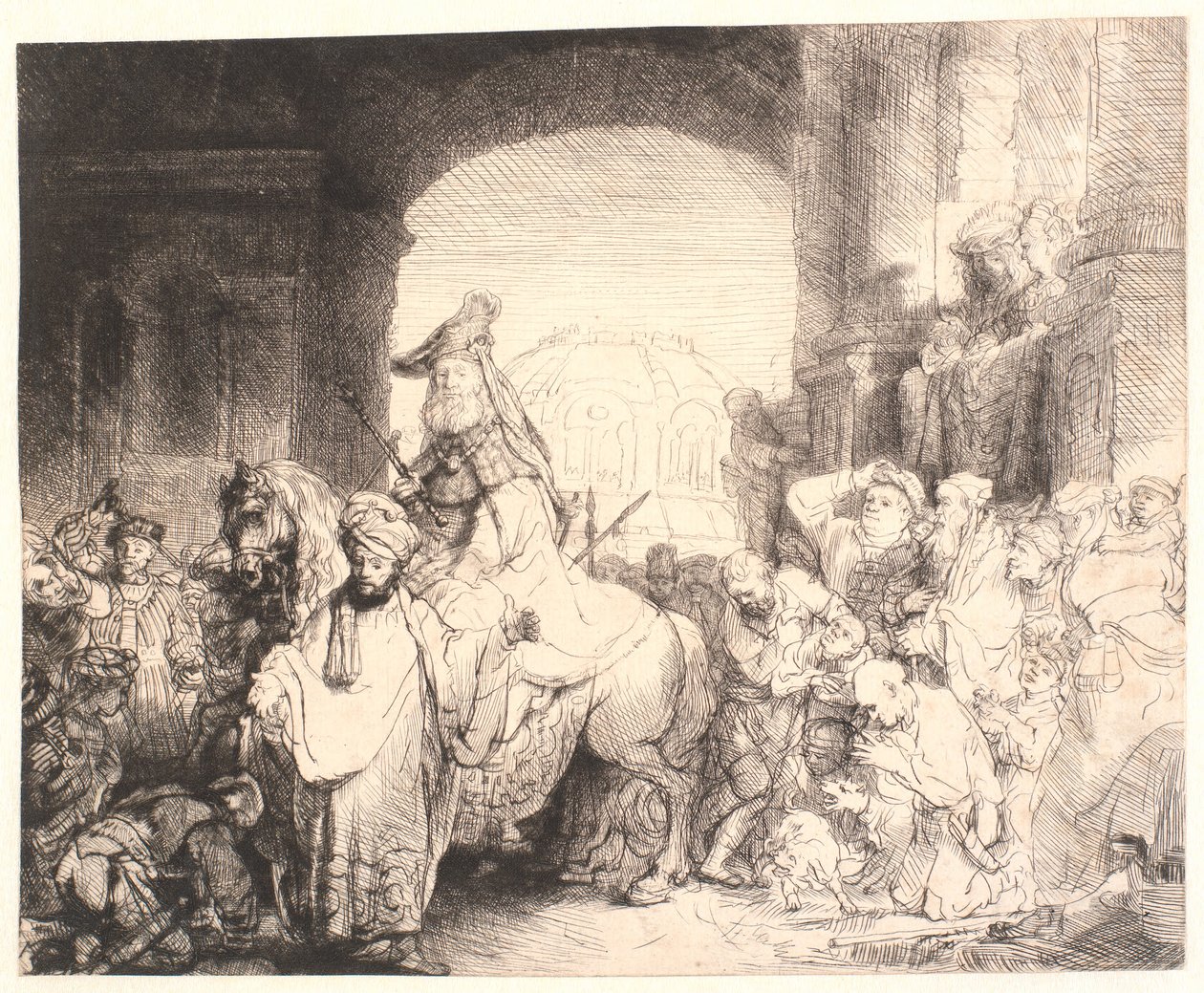 Mordokain voitto tekijältä Rembrandt van Rijn