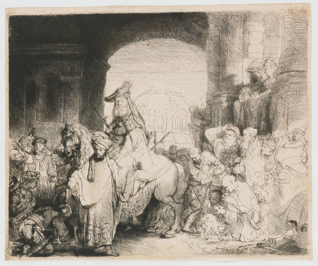 Mordokain voitto tekijältä Rembrandt van Rijn