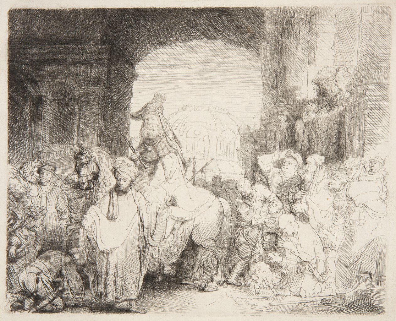 Mordokain voitto tekijältä Rembrandt van Rijn