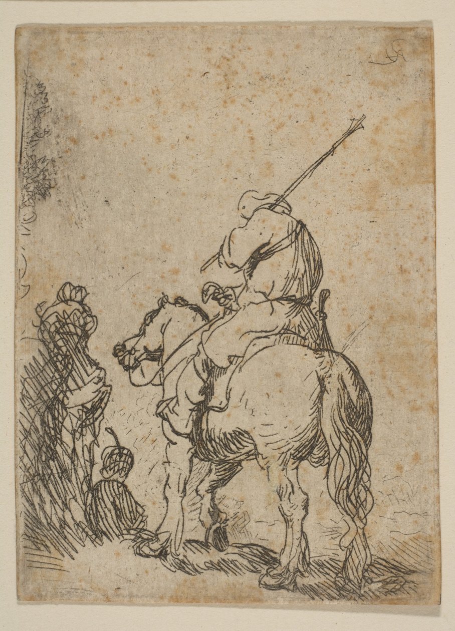 Levy 72 julkaisusta The Disasters of War Los Desastres de la Guerra..., vuosien 1814-15 jälkeen julkaistu 1863. tekijältä Rembrandt van Rijn