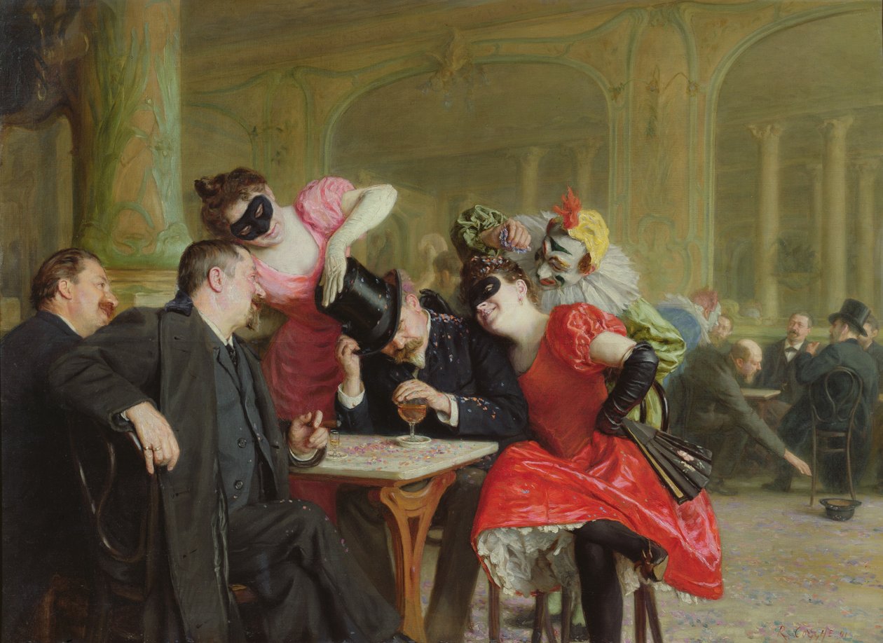 Le Carnival Hotel Ferraillessa, 1901 tekijältä Remy Cogghe