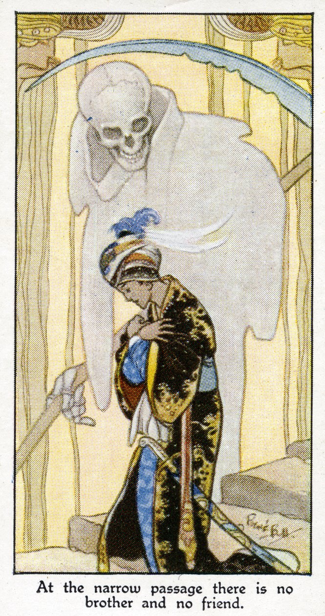 "Kapealla käytävällä ei ole veljeä eikä ystävää", 1931 (ks. myös 498217). tekijältä René Bull