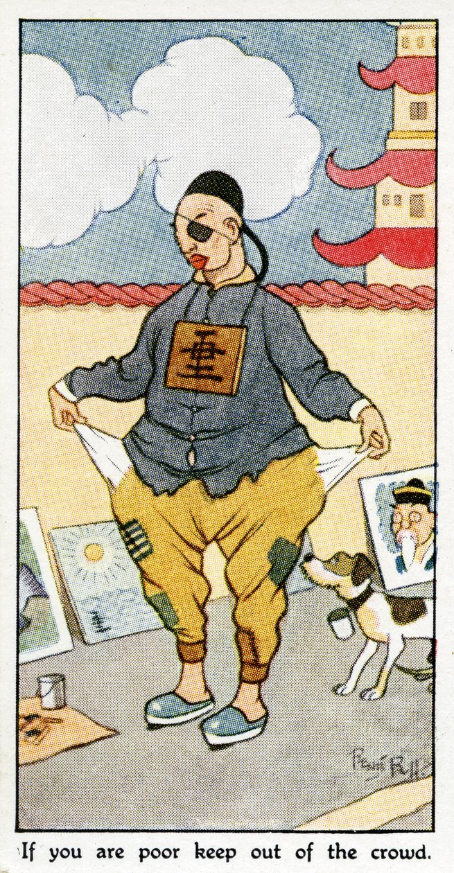 "Jos olet köyhä, pysy poissa joukosta", 1931 (katso myös 498195) tekijältä René Bull