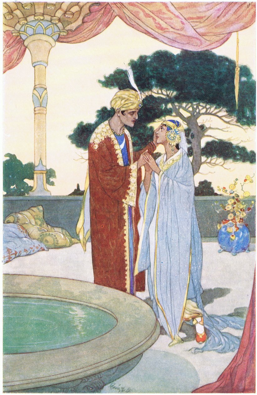 Noureddin ja kaunis orja, 1930-luku tekijältä René Bull
