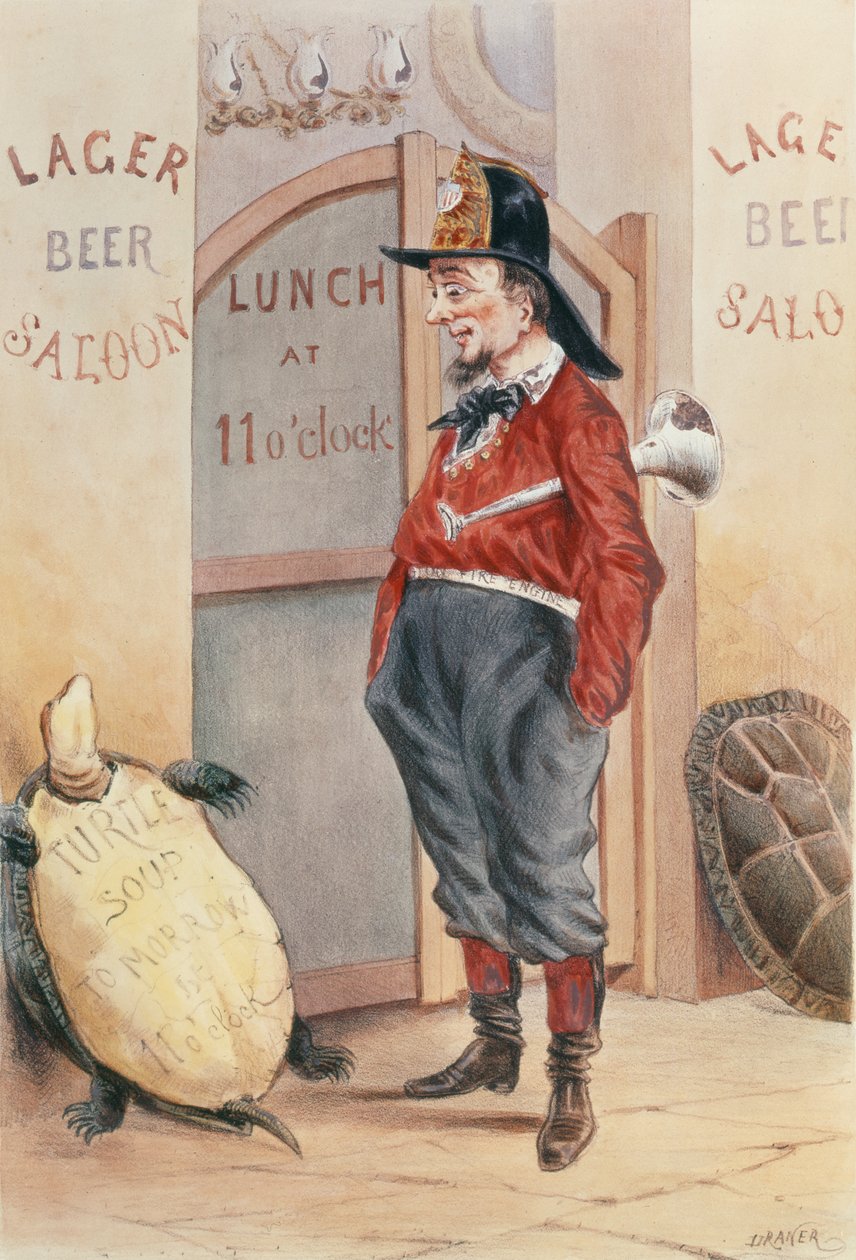 Amerikan yhdysvaltojen upseeri: Palomies, 1864 tekijältä Renard Jules Draner