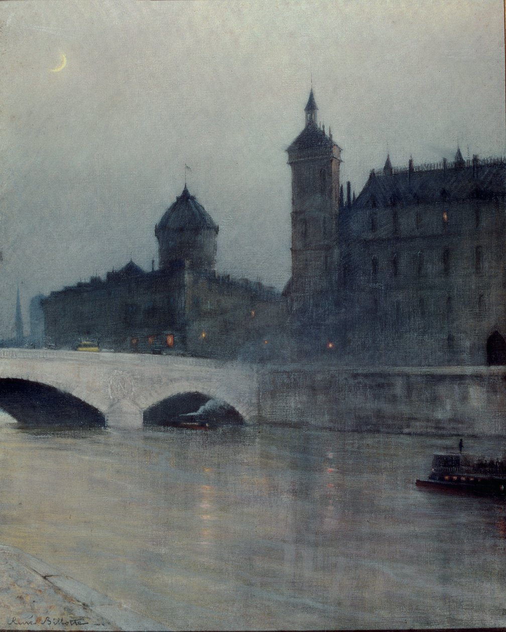 Seine ja Conciergerie tekijältä Rene Billotte
