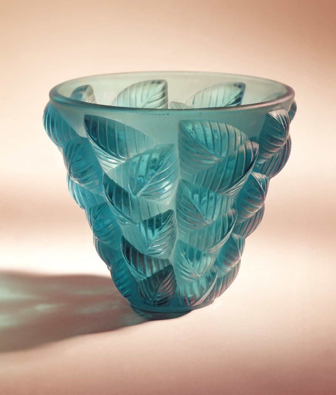 Moissac-maljakko, n. 1902 (lasi) tekijältä Rene Jules Lalique