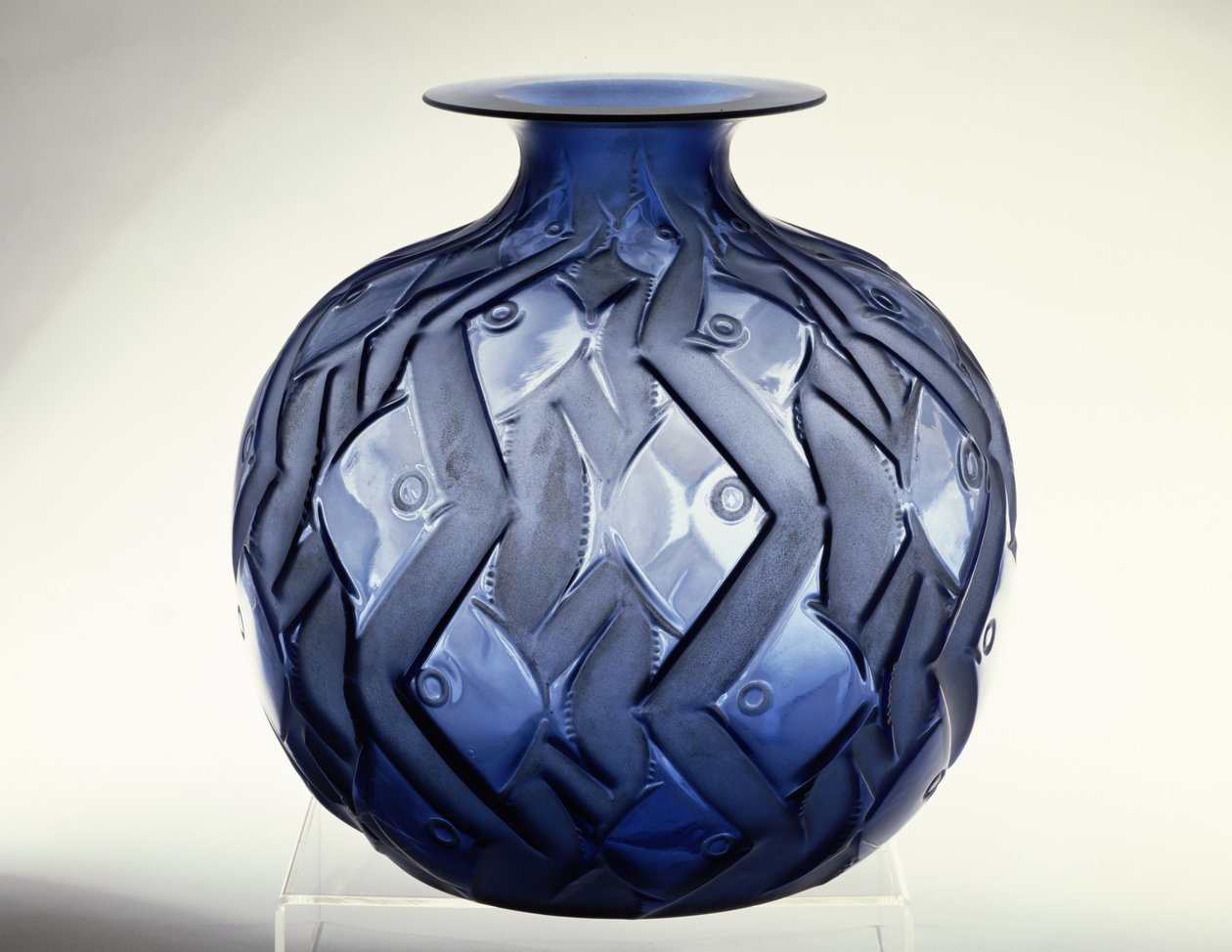 Penthievre-maljakko (lasi) tekijältä Rene Jules Lalique