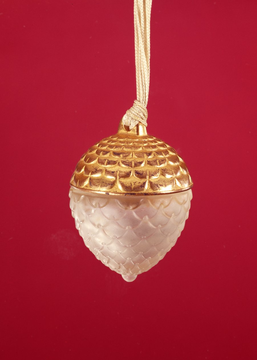 Replique tuoksupullo, jota käytti riipuksena Lalique, n. 1902 tekijältä Rene Jules Lalique
