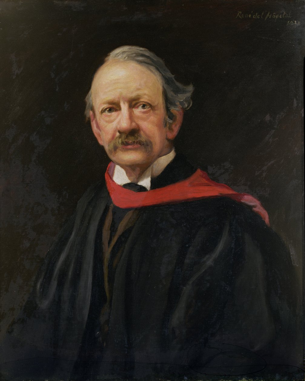 Sir Joseph John Thomson (1856-1940) 1924 tekijältä Rene le Brun Comte de L