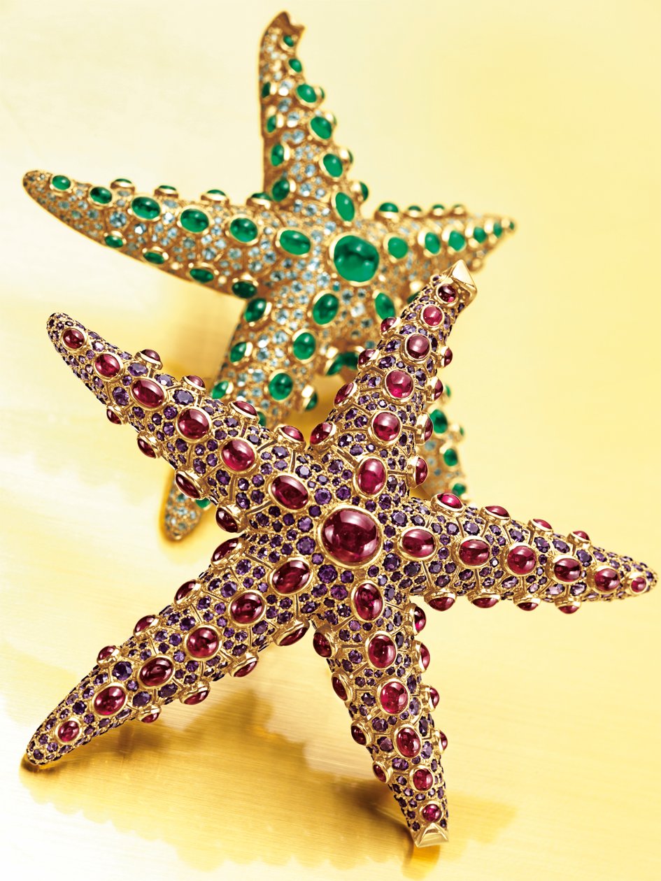 Kaksi Starfish rintakorua tekijältä Rene Boivin