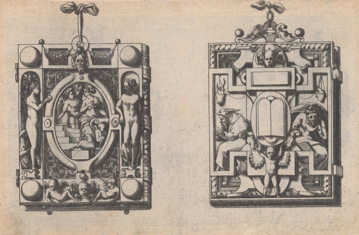 Koru- ja jalokivimallit, n. 1600-1645. tekijältä Rene Boyvin