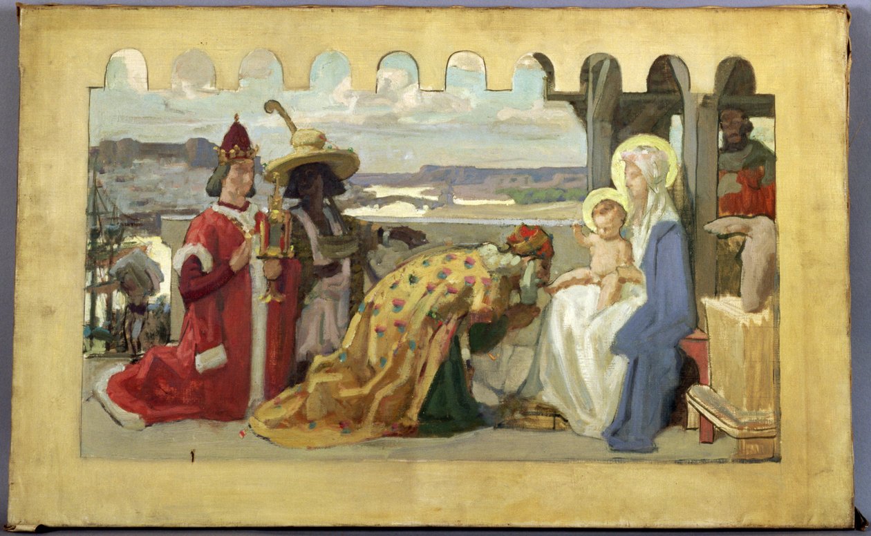 Adoration of the Magi, valmisteleva tutkimus Saint-Ferjeux