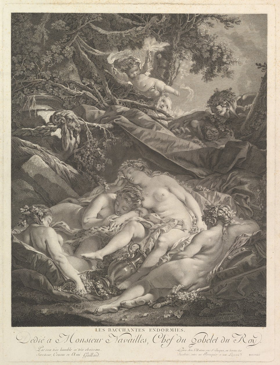 Sleeping Bacchantes Sleeping Bacchantes, 17th century. tekijältä Rene Gaillard