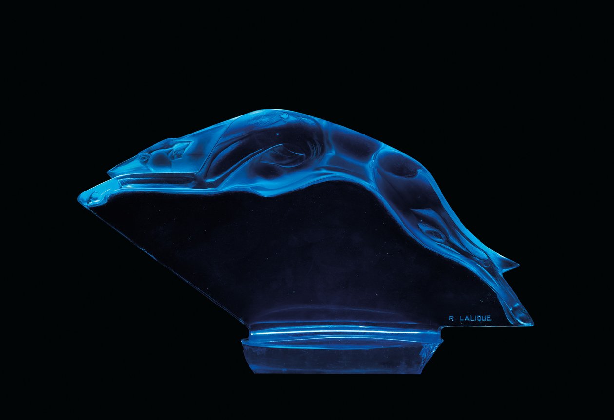 Harvinainen Levrier-maskotti tekijältä Rene Jules Lalique