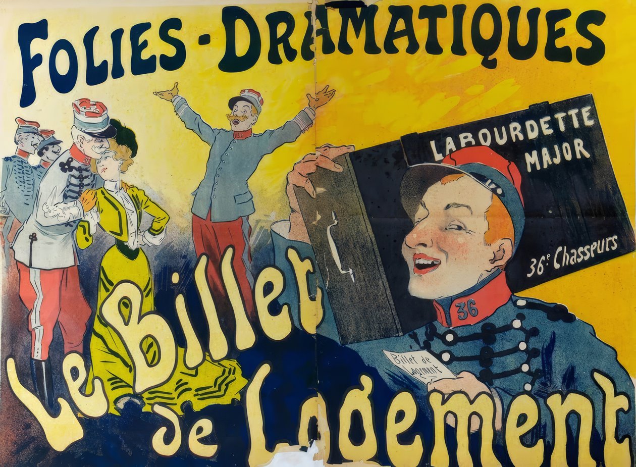 Majoituslippu tekijältä Rene Pean