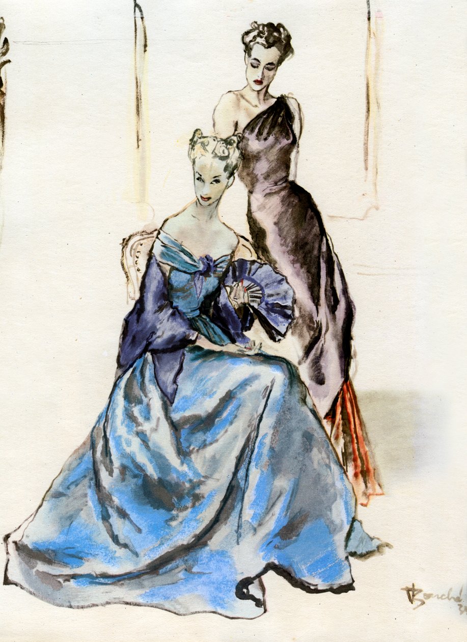 1900-luvun ranskalainen muoti, 1938. tekijältä Rene Robert Bouche
