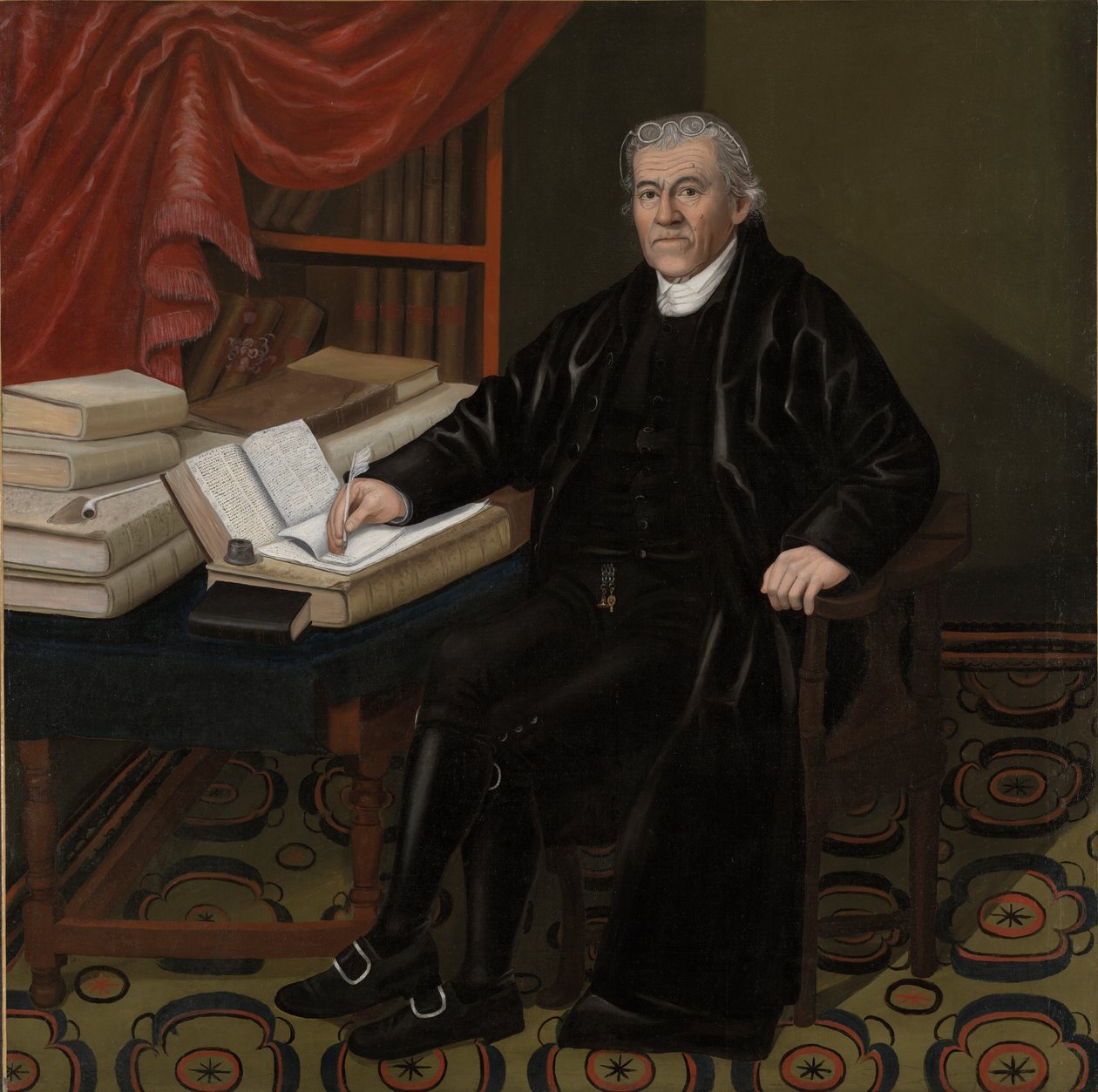 Pastori Ammi Ruhamah Robbins (1740 tekijältä Reuben Moulthrop