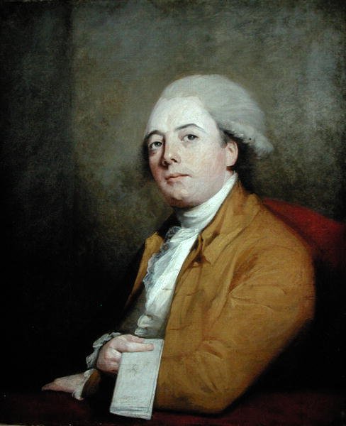 John William Hamiltonin muotokuva (öljy kankaalle) tekijältä Rev. Matthew William Peters