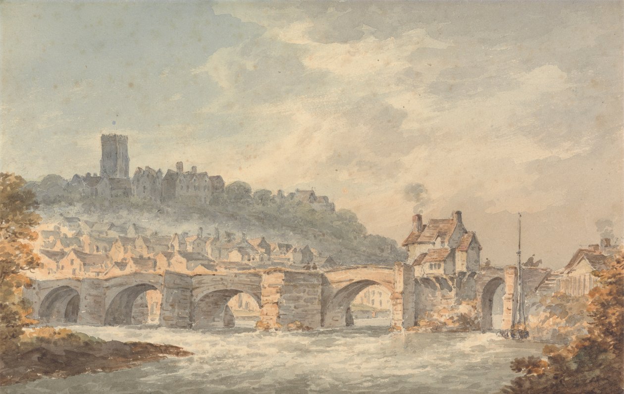Bridgnorth Bridge, Shropshire tekijältä Rev. William Gilpin