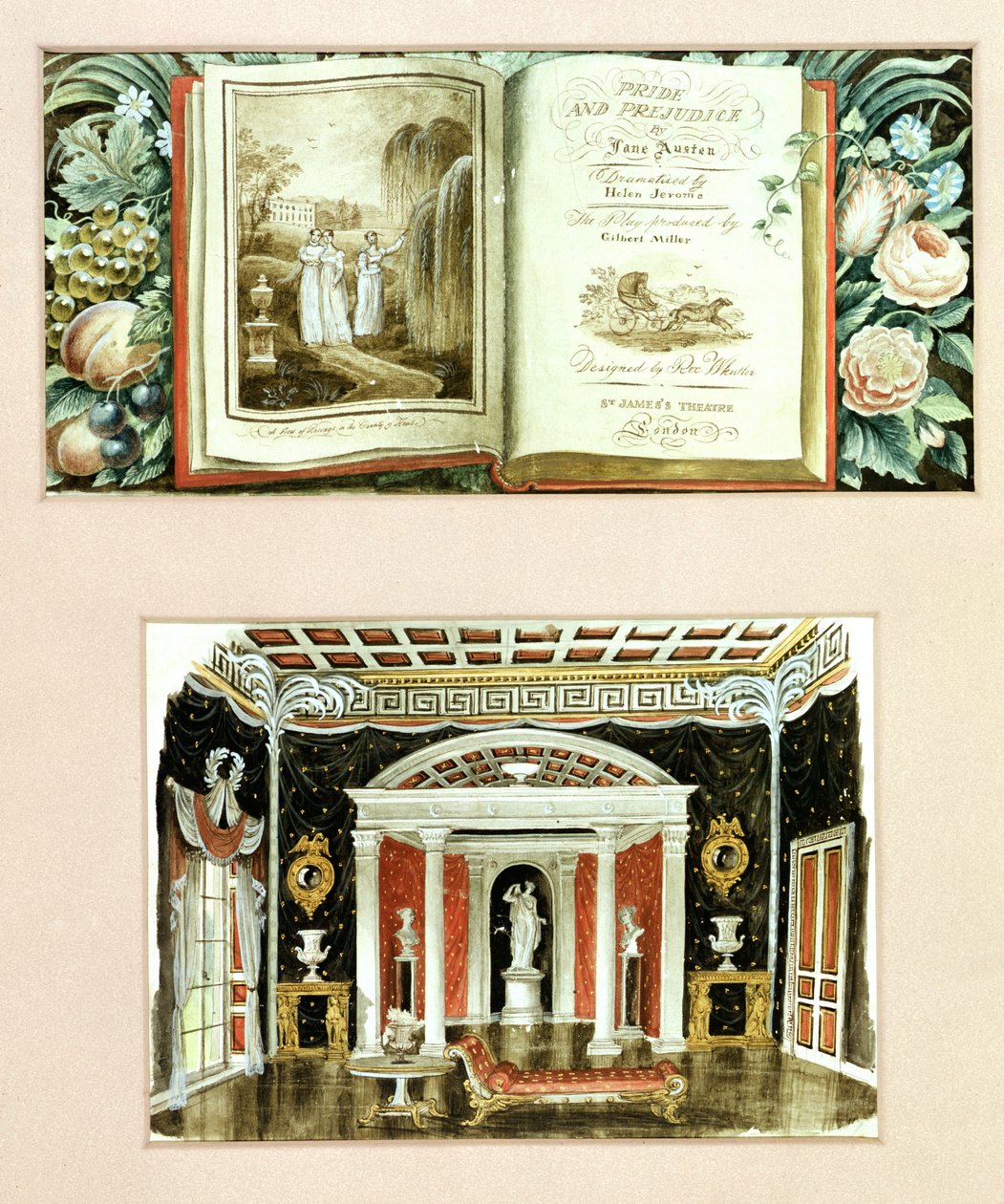 Designs for Pride and Prejudice, valmistettu St. James