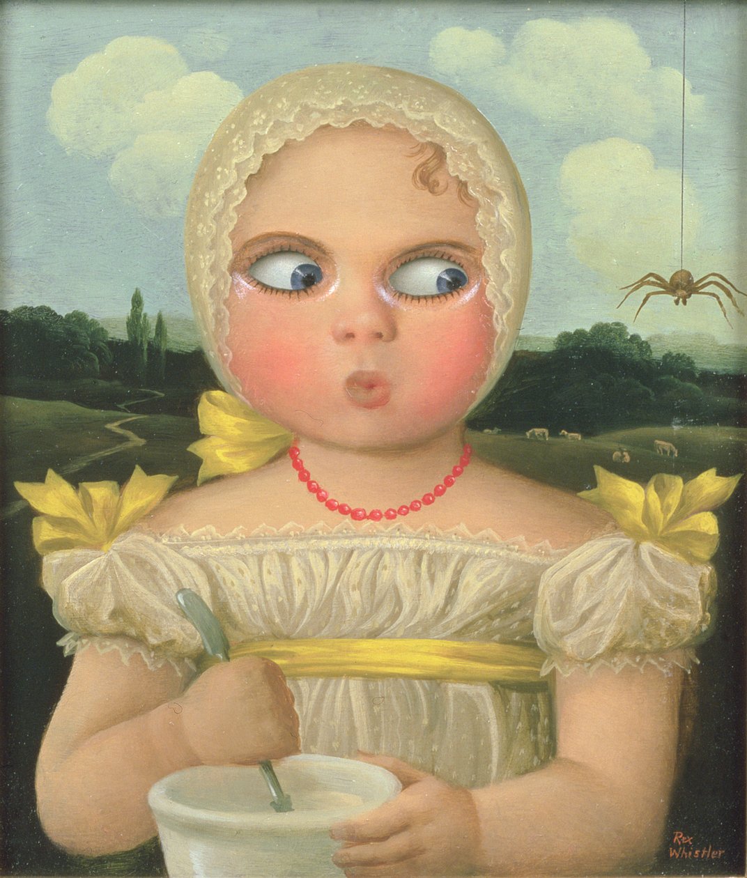 Little Miss Muffet (katso 201739) tekijältä Rex Whistler