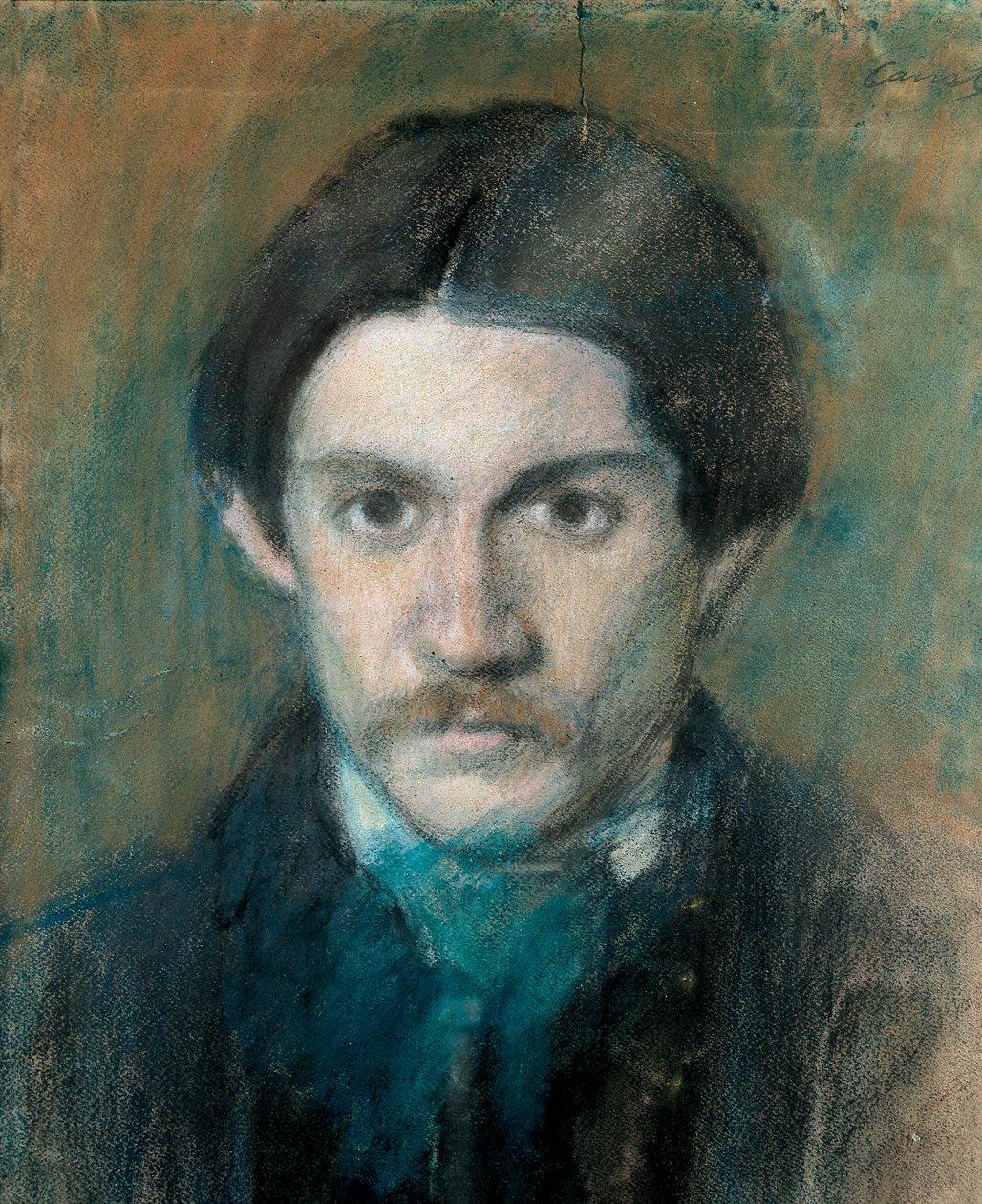 Espanjalaisen taidemaalari Pablo Picasson muotokuva (maalaus) tekijältä Ricardo Canals y Llambi