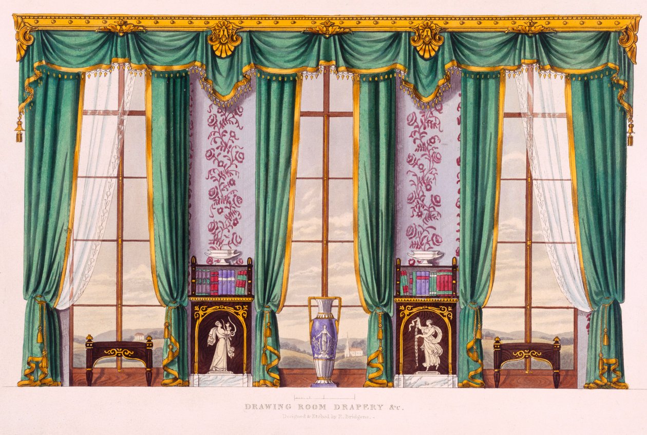 Drawing Room Drapery (kreikkalainen asetus) 