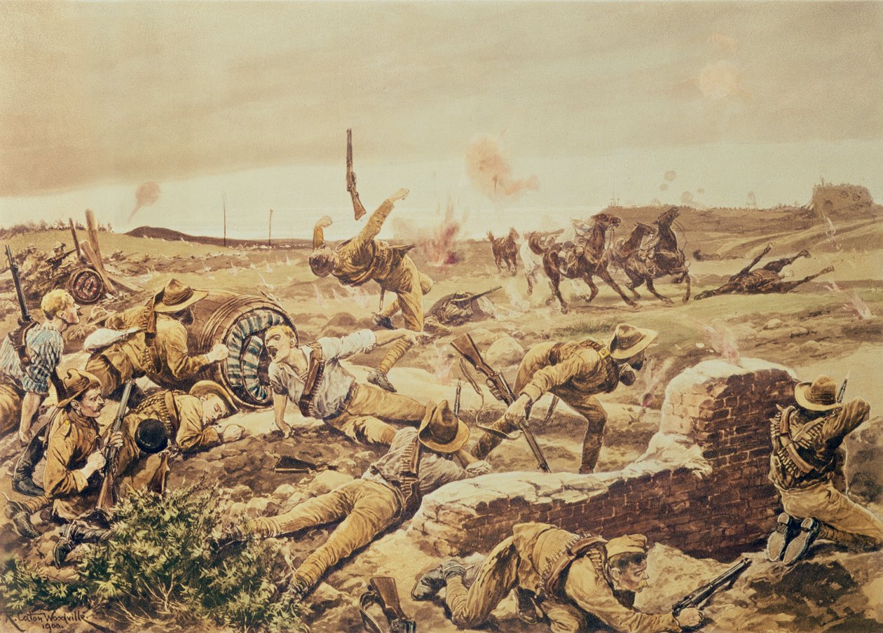 Mafeking 1900, Farmer War tekijältä Richard Caton Woodville junior
