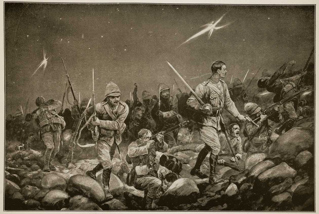 Night Sortie alkaen Mafeking tekijältä Richard Caton Woodville junior