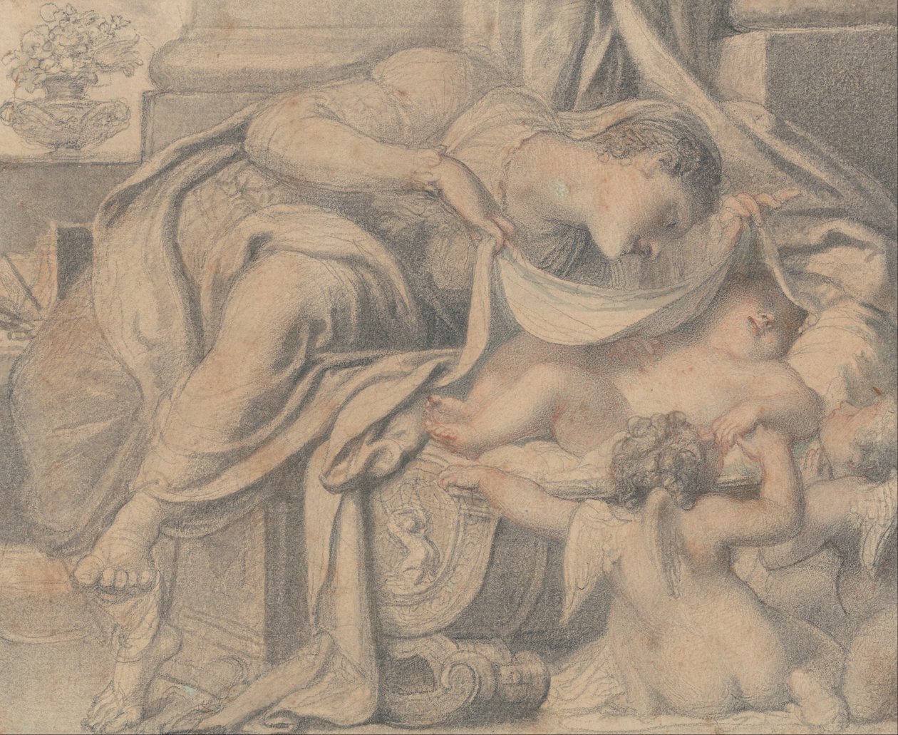 Venus palvova amor tekijältä Richard Cosway