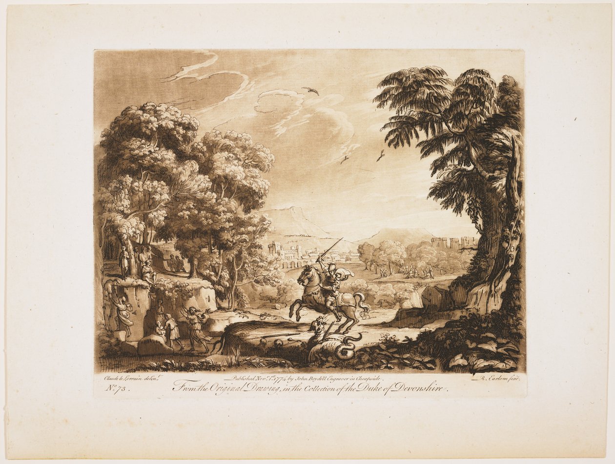 Kilpi nro 73, Liber Veritatis, 1774 tekijältä Richard Earlom